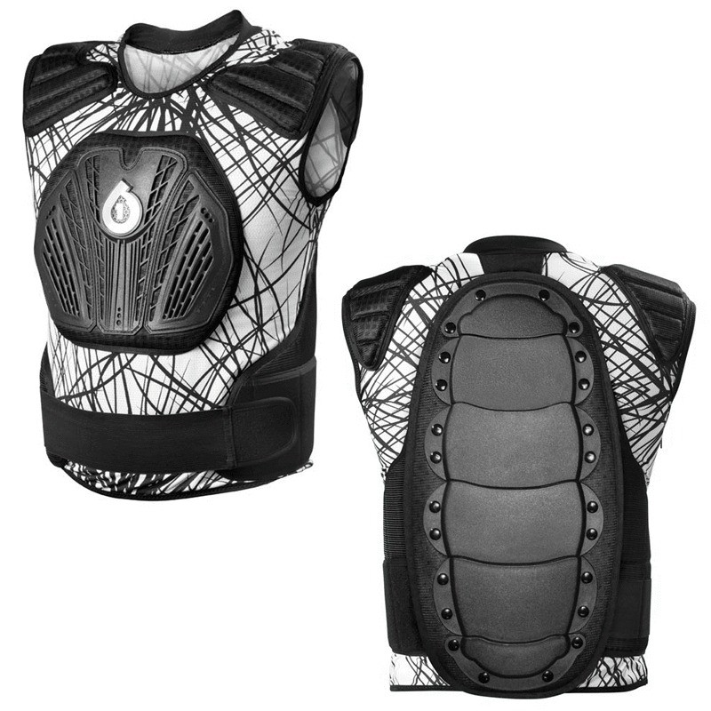   Core Saver Upper Body Armour Protection Black/White Wired Small/Medium