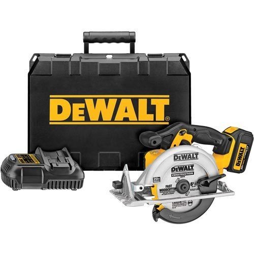 Dewalt DCS391L1 20V MAX* Lithium Ion 6 1/2 Circular Saw Kit (3.0 Ah)