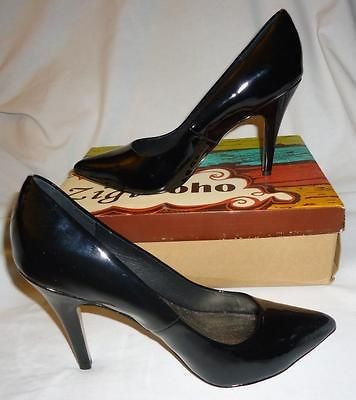 NEW Ladies $80 Black Zigi Soho Crucial Pumps Sz.9.5