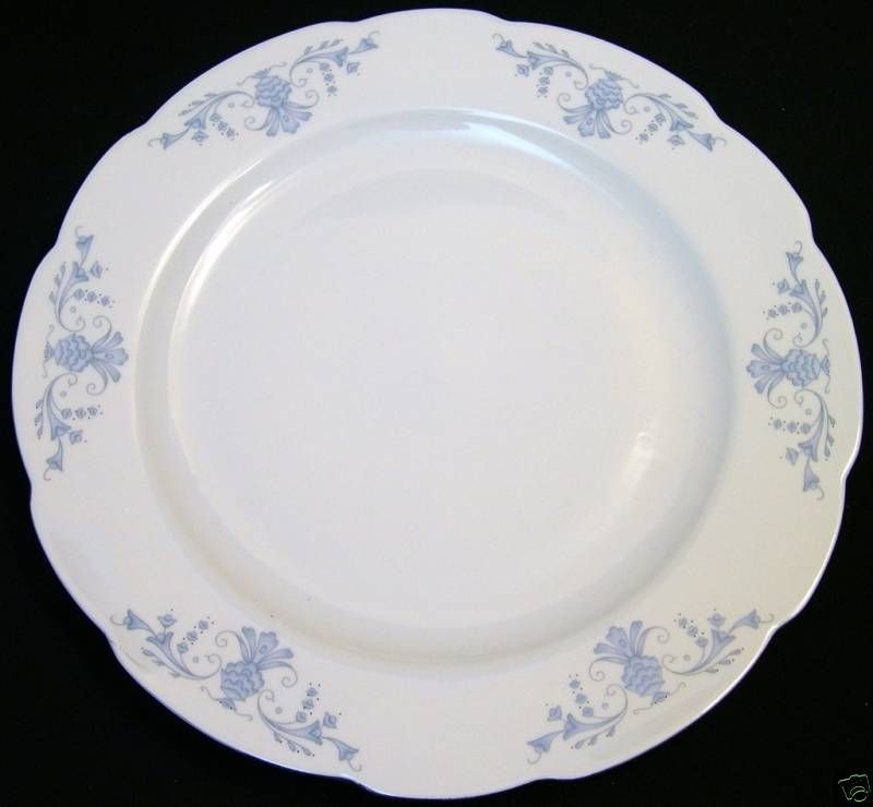 Dinner Plates CMIELOW Embassy China REGENCY Blue