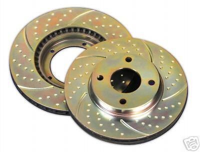 EBC FR GROOVED BRAKE DISCS MERCEDES CPE C180 K 05 08