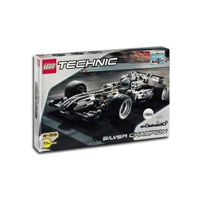 Lego Technic #8458 Silver Champion F1 New Sealed HTF