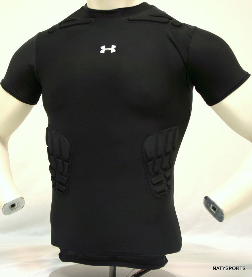 Under Armour Mens Impact Padded Short Sleeve Shirt 1000140