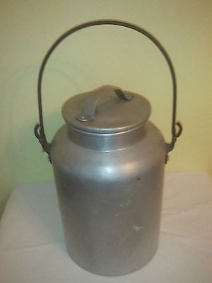 ANTIQUE 1920S DAIRY FARM CREAM CAN MILK PAIL BOTTLE CONTAINER VIKO 