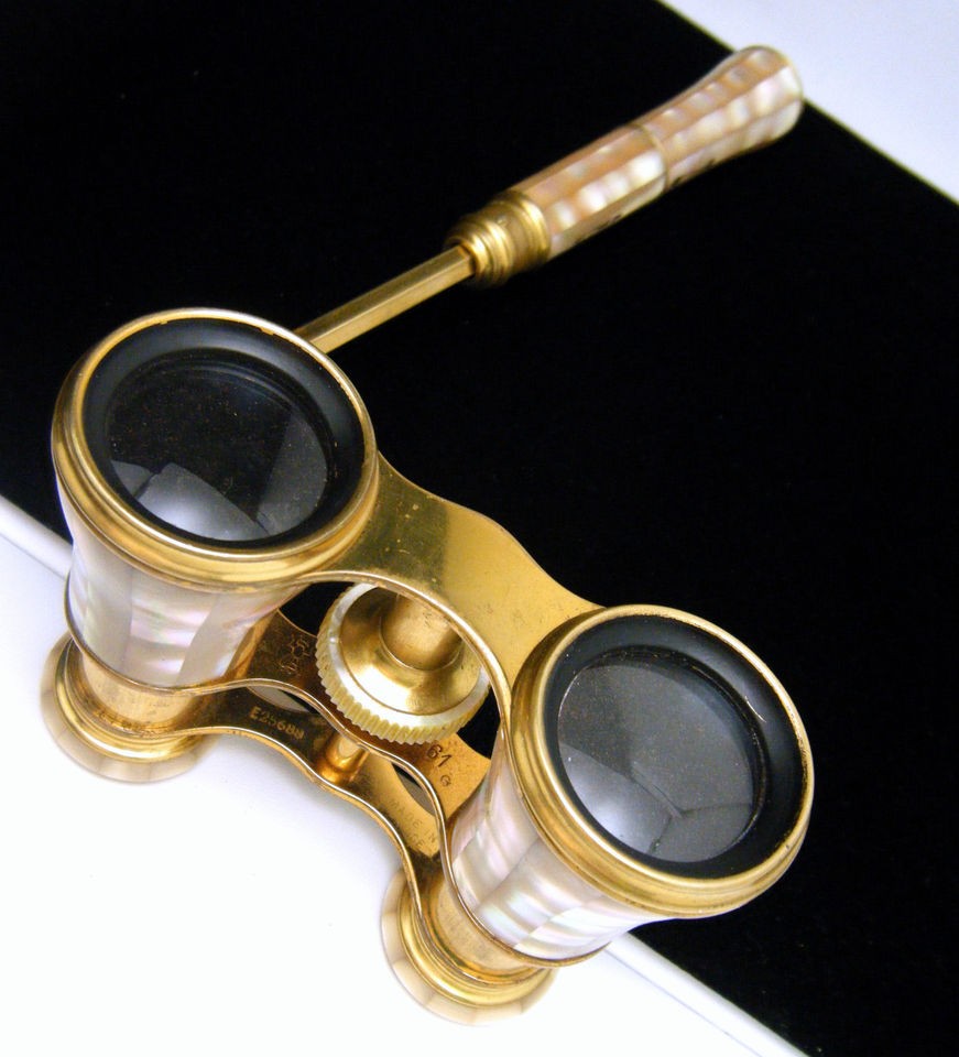 LEMAIRE Antique Opera Glasses Mother of Pearl Everts Dallas