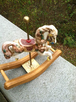 wooden carousel animals in Handmade, Handcrafted Items