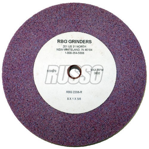 RBG 2208 Lawn Mower Blade Grinding Wheel 36 Grit 8 Inch Sharpening 