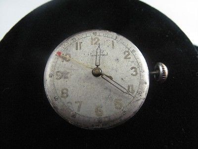 VINTAGE AVIA MEAD WATCH CO 17J WRIST MOVEMENT RUNNNING