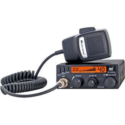 MIDLAND 1001LWX 1001 LWX COMPACT MOBILE CB RADIO 40 CHANNEL NEW