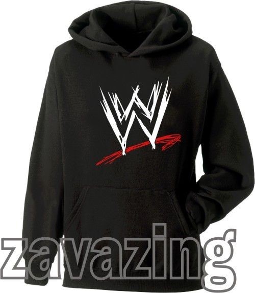   UNISEX BLACK HOODIE HOODY WRESTLING SUPERSTARS DX NEXUS RAW CAGE FIGHT