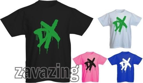 WWE DX KIDS T SHIRT WRESTLING D GENERATION X SUPERSTARS