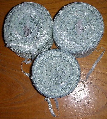 Pale aquamarine/jade Lang Marina ribbon Yarn no. 687.0020