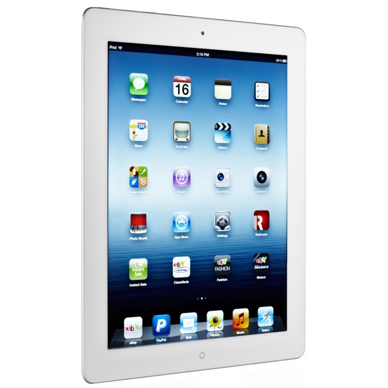 Apple iPad 3rd Generation 64GB, Wi Fi, 9.7in   White NEW 1 year 