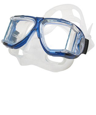 SHERWOOD MAGNUM6 SIX WINDOW SCUBA DIVING AND SNORKELING SILICONE MASK 