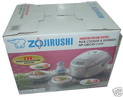 Zojirushi Induction Rice Cooker Warmer Ricemaker NPGBC05