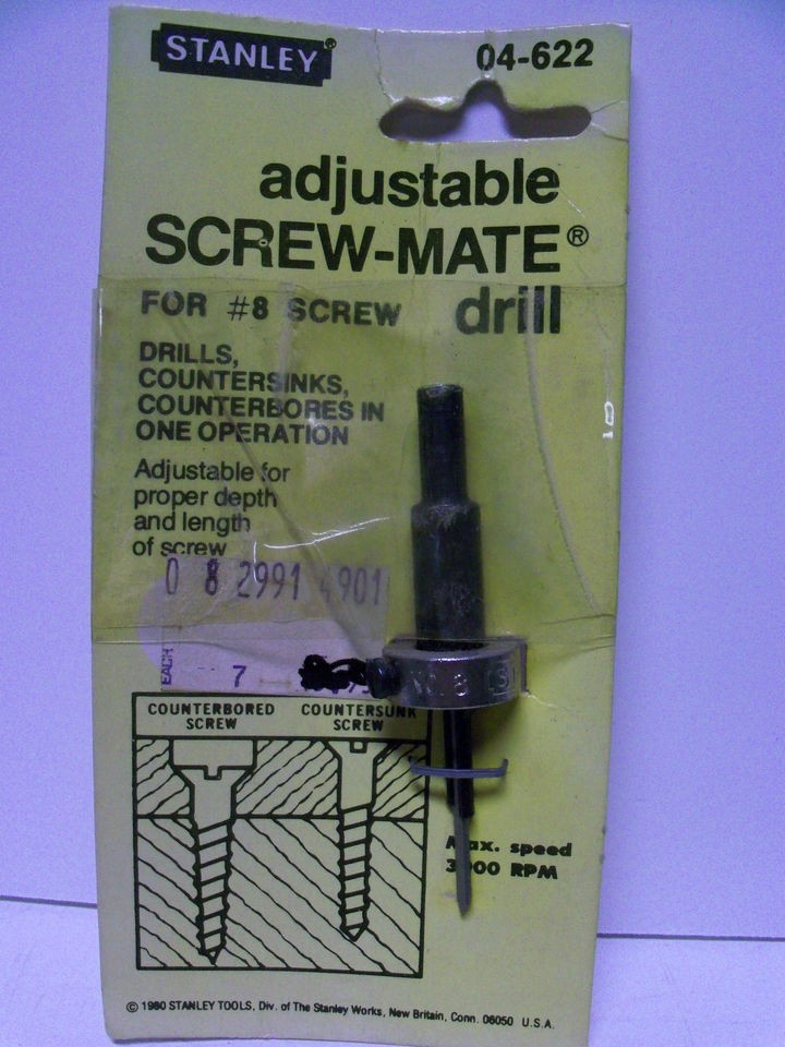 Stanley Plug Cutter #12 size No.04-724 - Made in the USA !