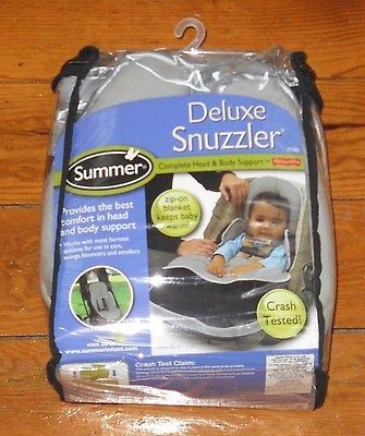 NIP * Summer Kiddopotamus DELUXE SNUZZLER * Body support in cars 