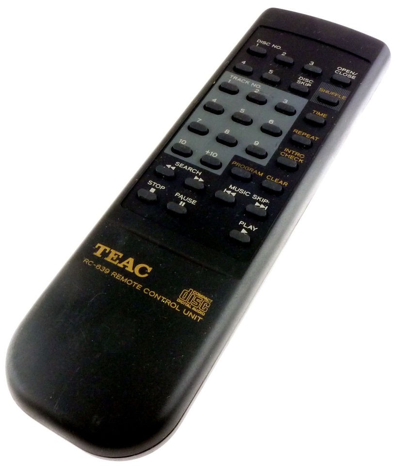 TEAC RC 639 REMOTE CONTROL FAST 