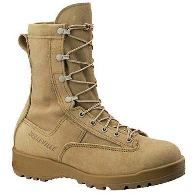   Mens Soft Toe Waterproof Combat and Flight Boots with VANGUARD 790