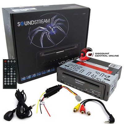 SOUNDSTREAM VDVD 165 CD/DVD/ RECEIVER W/32GB SD/USB PLAYBACK & AUX 