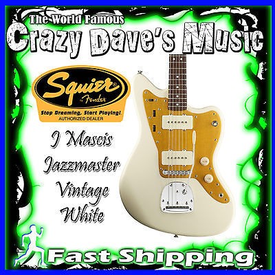 NEW Fender Squier J Mascis Jazzmaster VWT Vintage White Artist Series 