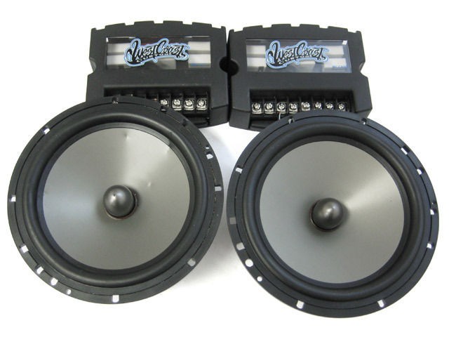 West Coast Customs WCC650 6 1/2 2 Way Convertible Coaxial Speakers