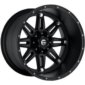 20x12 Black Wheel Fuel Hostage 8x170