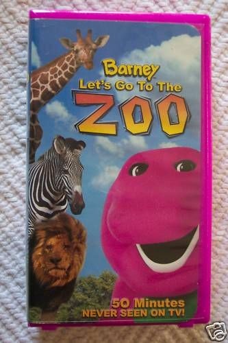 BARNEY LETS GO TO THE ZOO