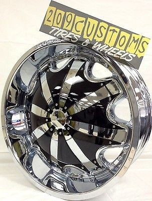 26 INCH CHROME RIMS WHEELS RW130 5X135 NAVIGATOR 1998 1999 2000 2001 