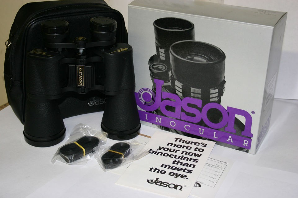 NEW GENUINE 20X50 JASON CENTER FOCUS BINOCULAR BINOCULARS with CASE 