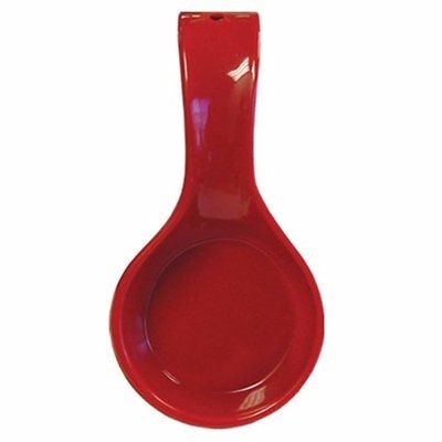 NEW Calypso Basics 01600 Melmaine Spoon Rest Red