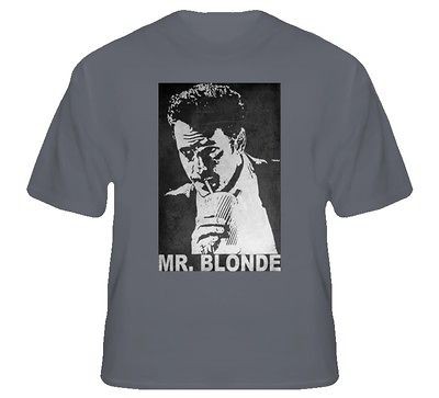 Mr Blonde Reservoir Dogs Tarantino classic crime movie t shirt