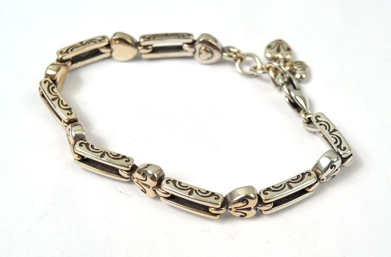 Brighton Pompeii Heart Link Bracelet