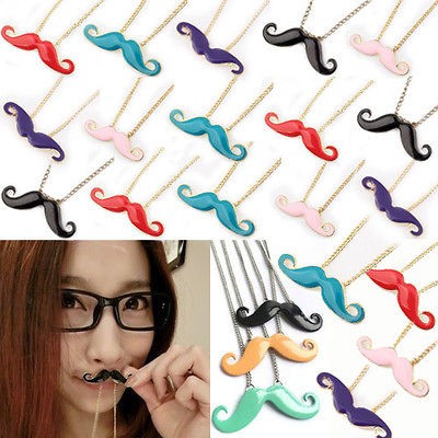 mustache necklace in Necklaces & Pendants