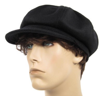 Spitfire NEWSBOY Driver IVY STEAMPUNK wool HAT Black