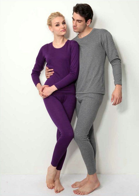 Set New Womens Thermal Long Johns Winter Warm Underwear Sleepwear 