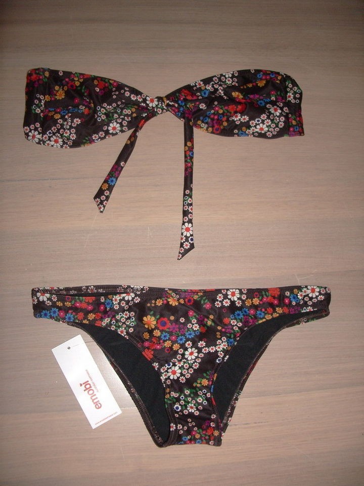 Australian Made Designer Bow Bandeau Bikini Set  RRP