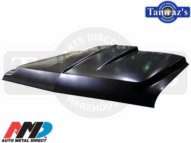 67 68 Chevy C/K Truck Steel 2 Cowl Induction Hood AMD