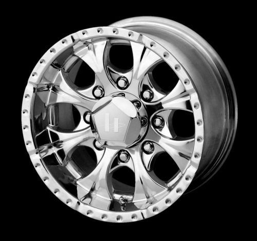 16 x10 Helo HE791 (Maxx) Chrome Wheels Rims 5 6 8 Lug