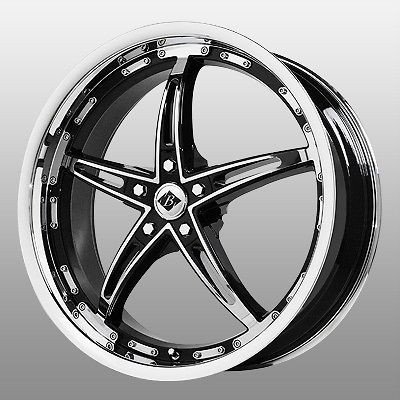 16 inch Black Ice Mayhem Chrome Wheels Rims 5x115 Venture Alero Aurora 