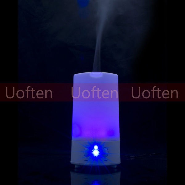 New Rainbow LED Ultrasonic Air Humidifier Purifier Aroma Mist Diffuser 