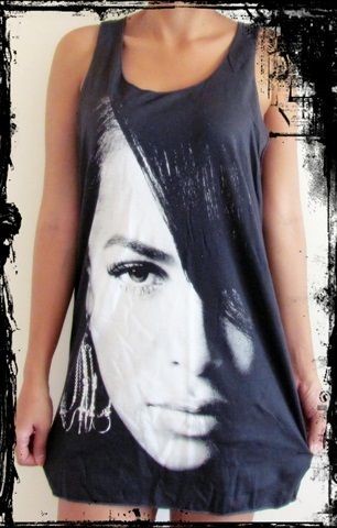 Aaliyah Vest** Free Size Tank Top Singlet T Shirt **Sizes S XL**