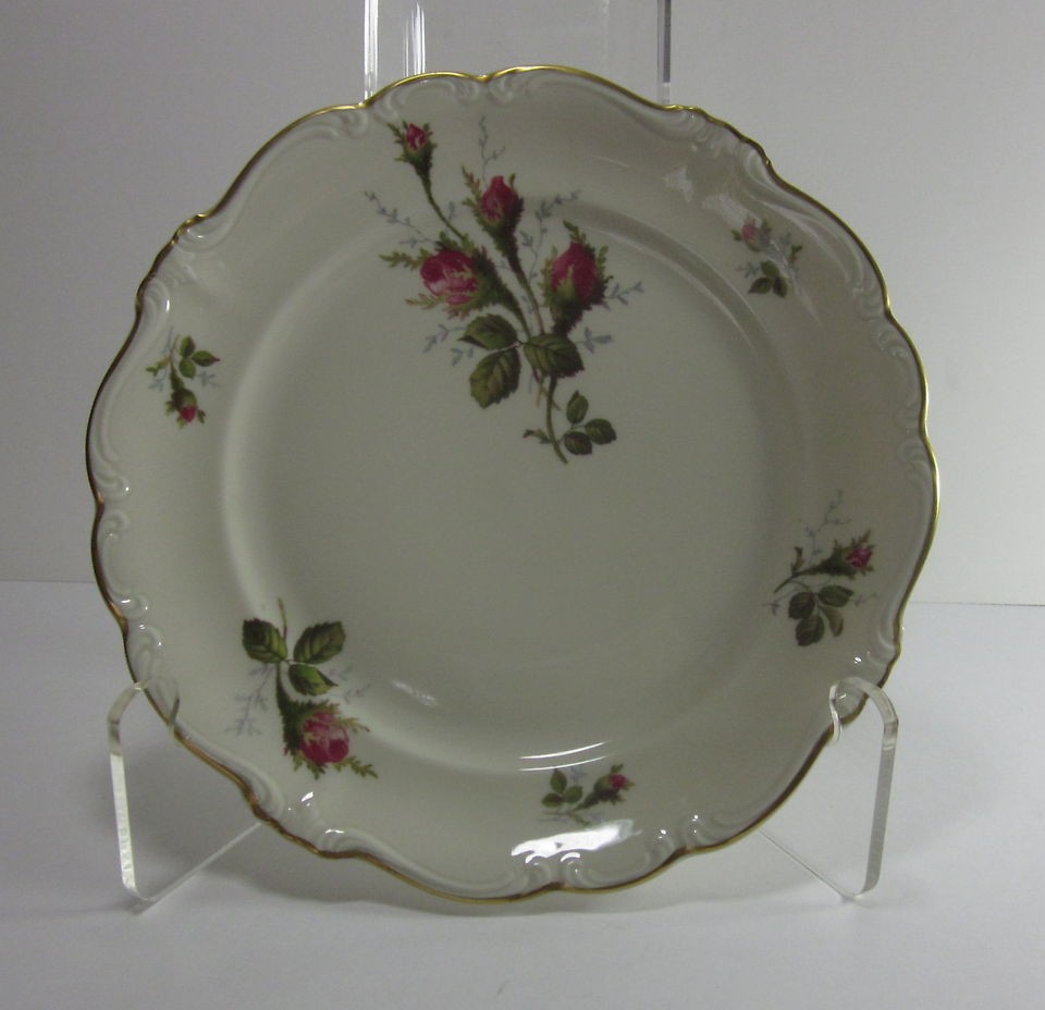 Vintage Rosenthal Selb Germany Pompadour Moss Rose   Salad Plate