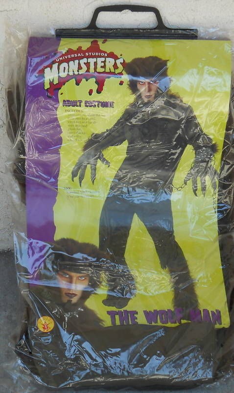 New THE WOLFMAN Adult Halloween Costume Rubies Werewolf