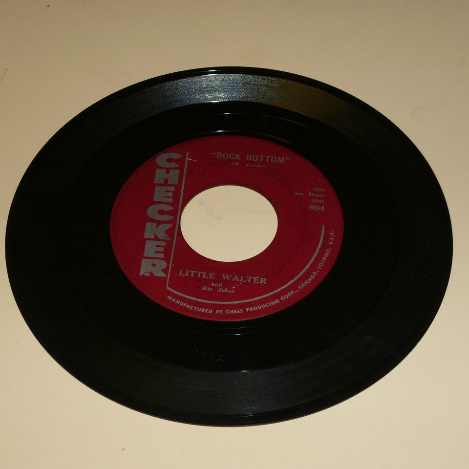 BLUES 45RPM RECORD   LITTLE WALTER   CHECKER 904