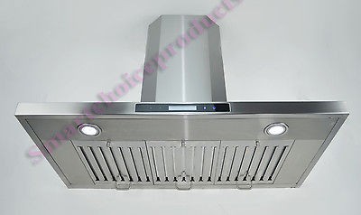 36 Kitchen Wall Mount Stainless Steel Range Hood w/Baffle Filters S 