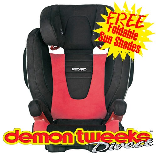 Recaro Monza Nova Seatfix Child Car Seat In Cherry   3   12 Yrs   ECE 