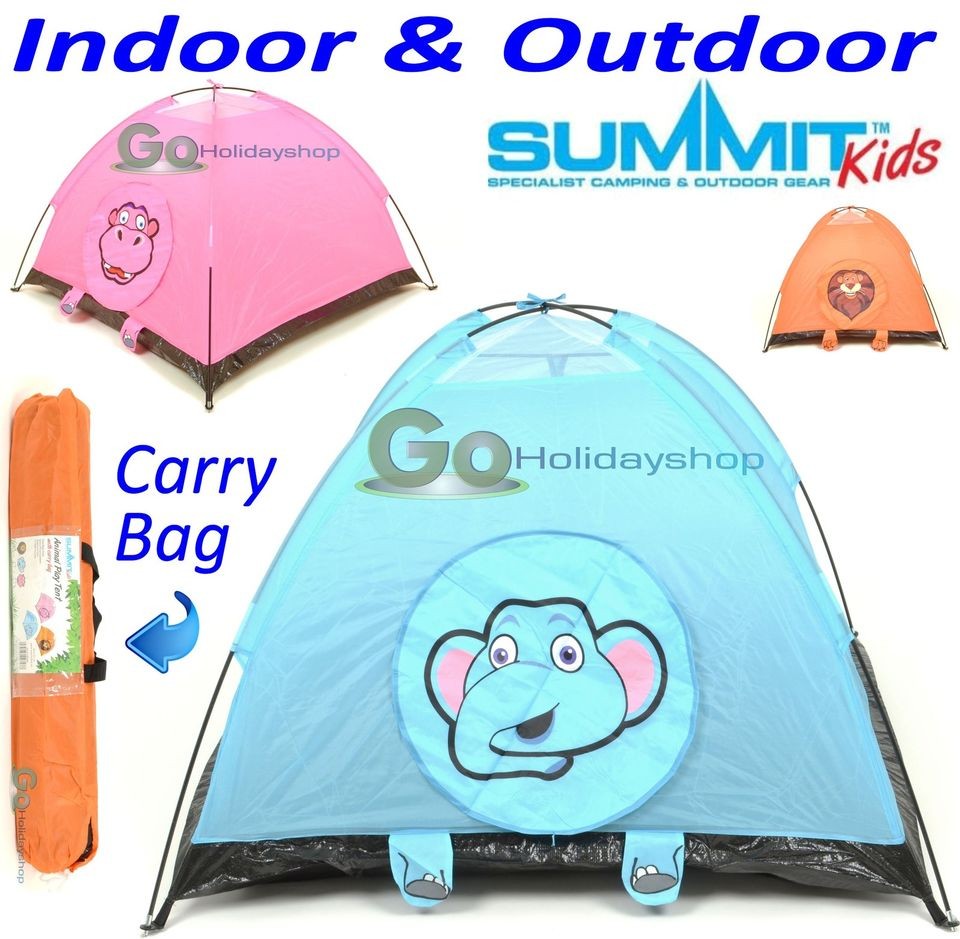 Kids Childrens Play Tent Animal Camping Den Playhouse Indoor Outdoor 
