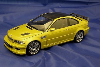 BMW M3 GTR Coupe Diecast 1/18 Phoenix Yellow