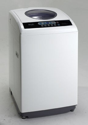 Avanti W711 White Portable Top Load Washer with 2.0 Cubic Foot 